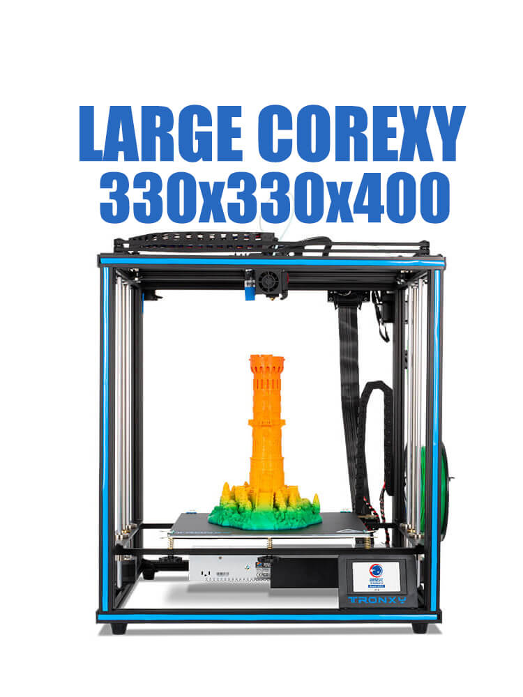 Big Sale Tronxy XY-2 PRO X5SA  - Corexy 3D Printer Kit 评论和价格